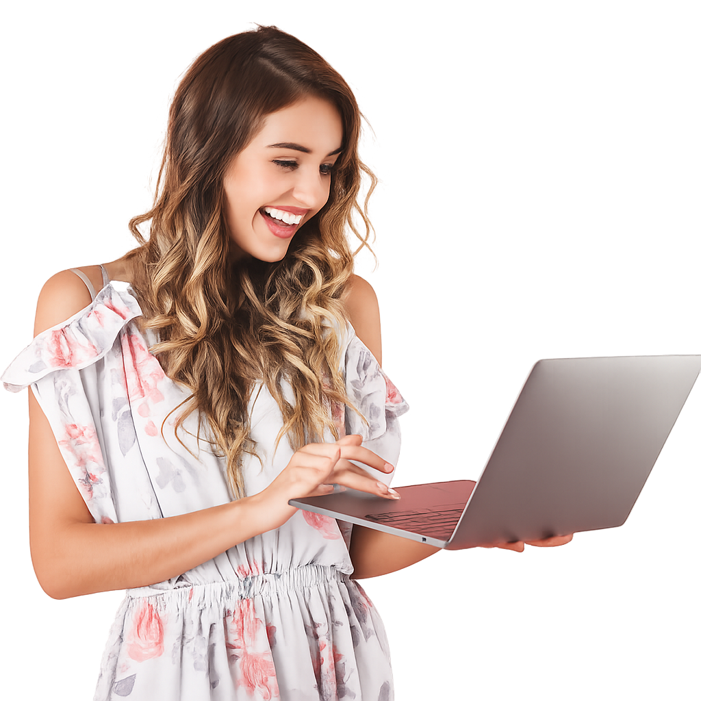 Vendedora usando Lolapay